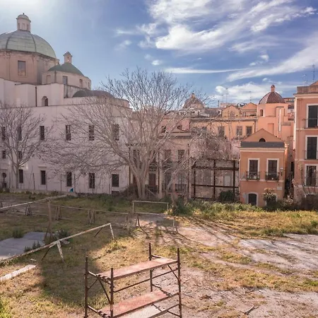 Le Scale Sul Porto . Marina Centro Storico. Ac Lägenhet Cagliari